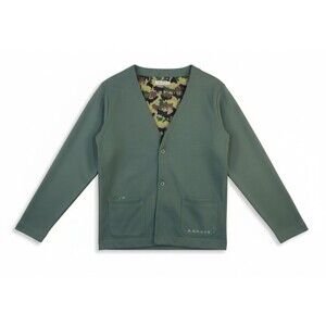 Graniph Mouju Japan Cardigan Sweater Embroidered Zoo Animals Lion Bear Small